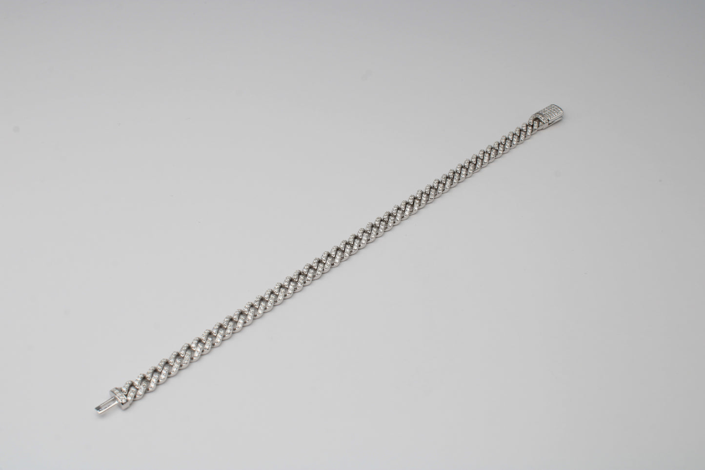 Moissanite Cuban Bracelet