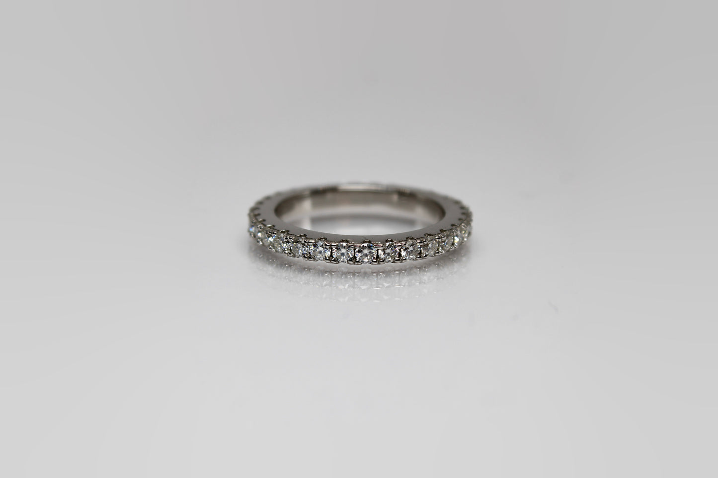Moissanite Eternity Ring 2mm