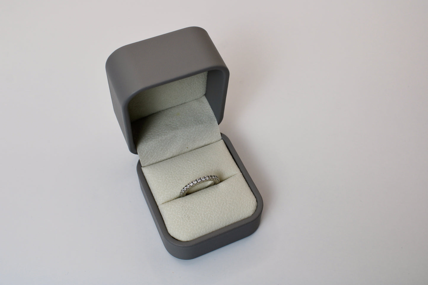 Moissanite Eternity Ring 2mm