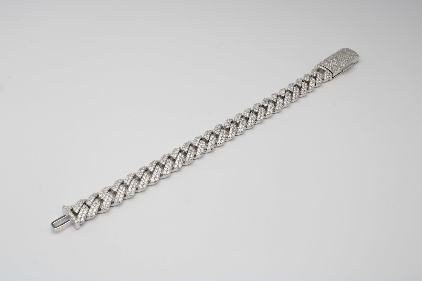 Moissanite Cuban Bracelet