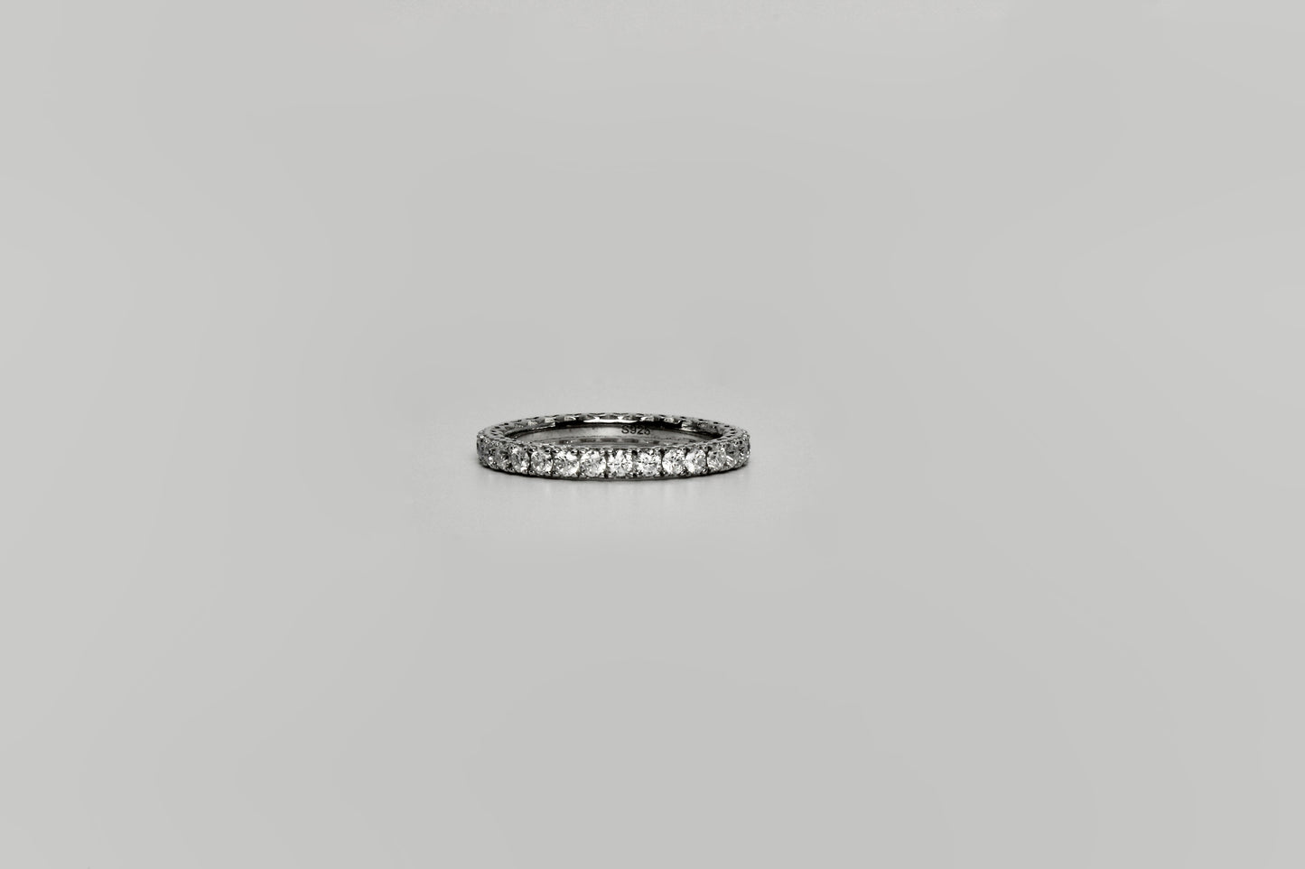 Moissanite Eternity Ring 2mm