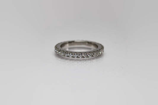 Moissanite Eternity Ring 2mm