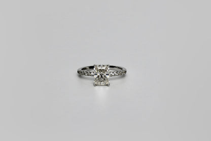 Moissanite Radiant Cut Ring