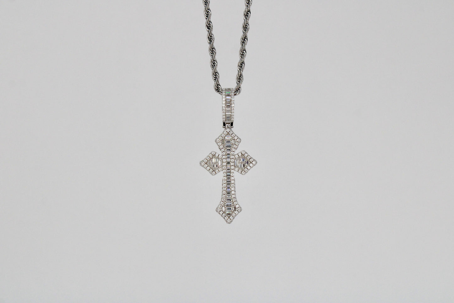 Sharp Cross Pendant