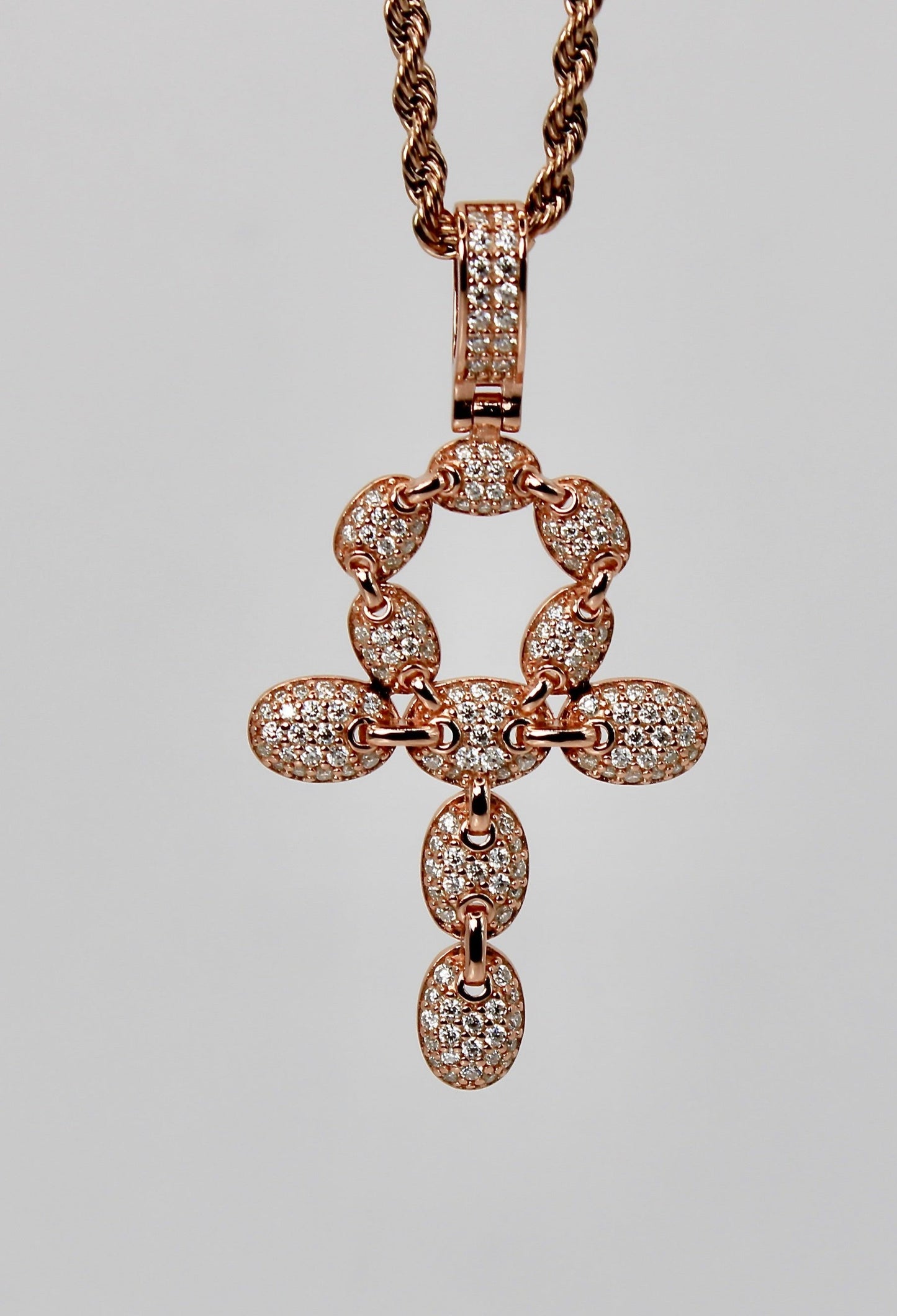 Moissanite Ankh Pendant