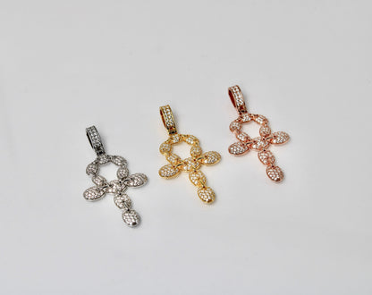 Moissanite Ankh Pendant