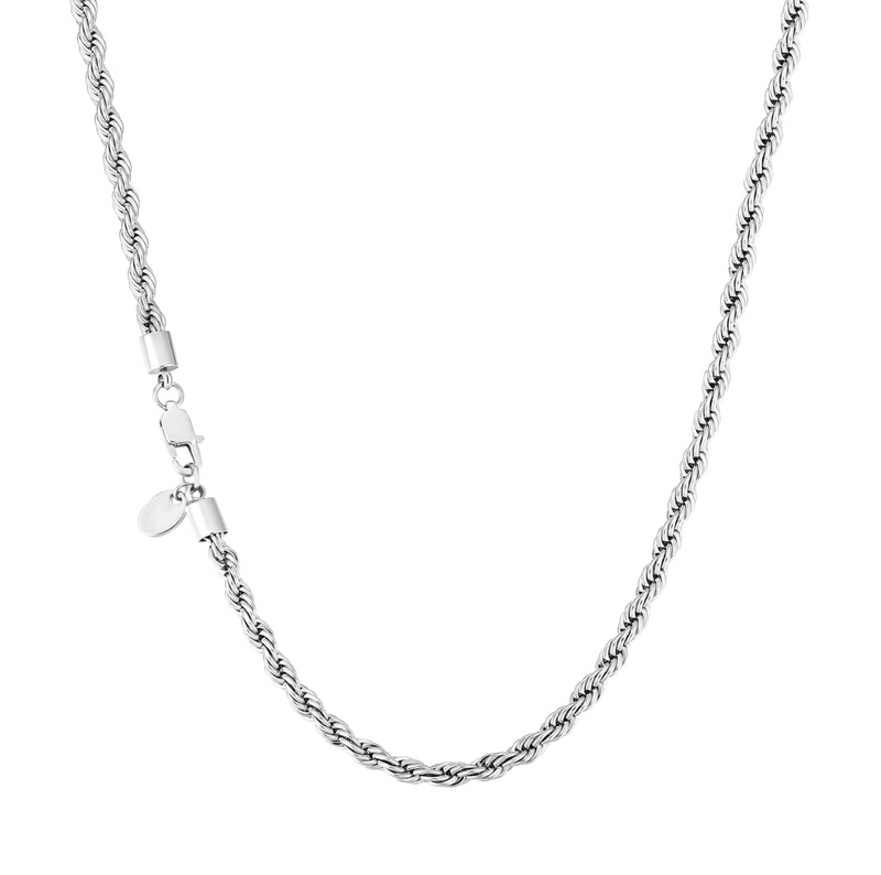 Chaîne torsadée en argent