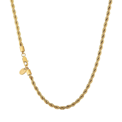 Gold Twisted Rope Chain