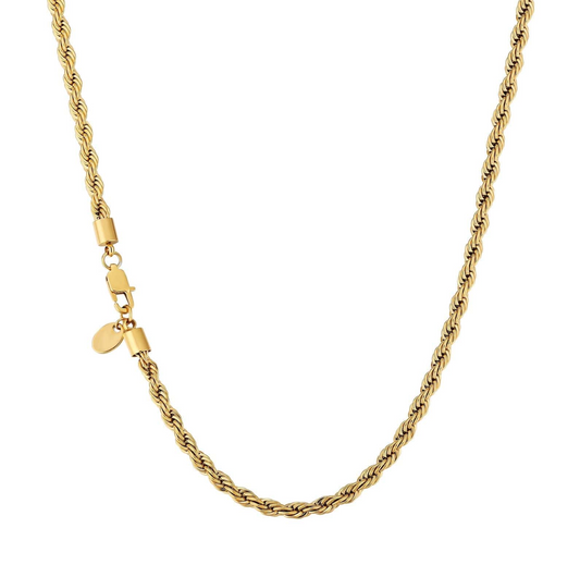 Gold Twisted Rope Chain